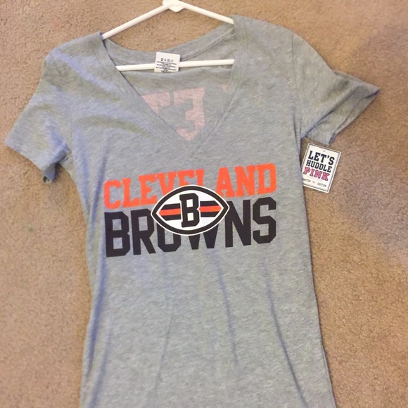 PINK Victoria's Secret Tops - Pink vs Cleveland Browns t shirt